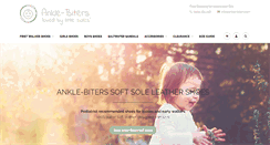 Desktop Screenshot of ankle-biters.com